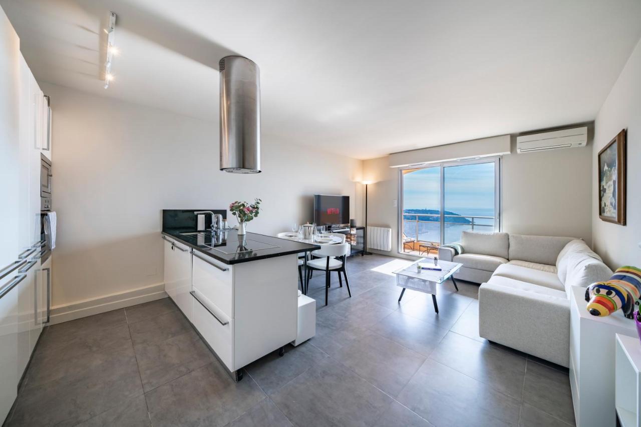 Baie Roquebrune, Balcon Vue Mer, Parking Gratuit - Ao 외부 사진