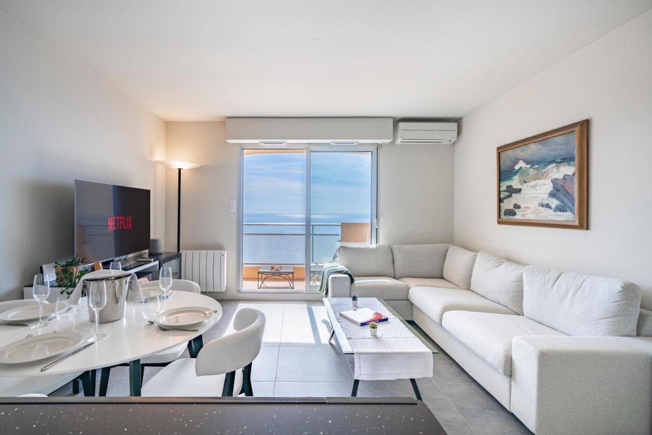 Baie Roquebrune, Balcon Vue Mer, Parking Gratuit - Ao 외부 사진